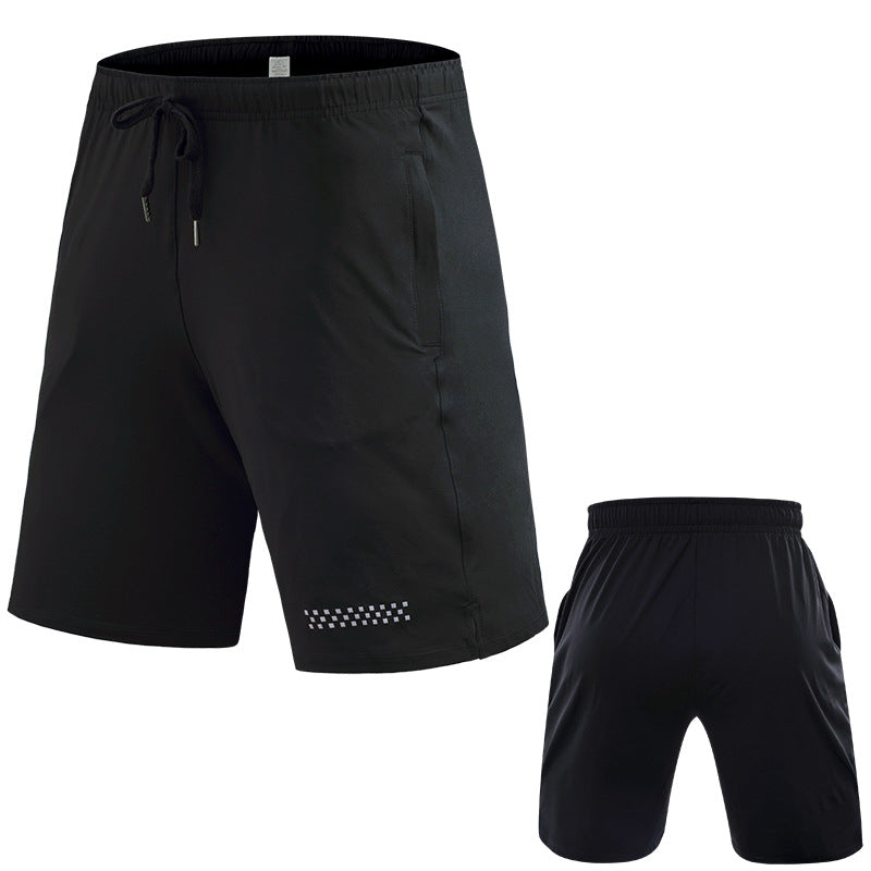 Men's High Elastic Basketball & Running Shorts - Sports Performance Shorts