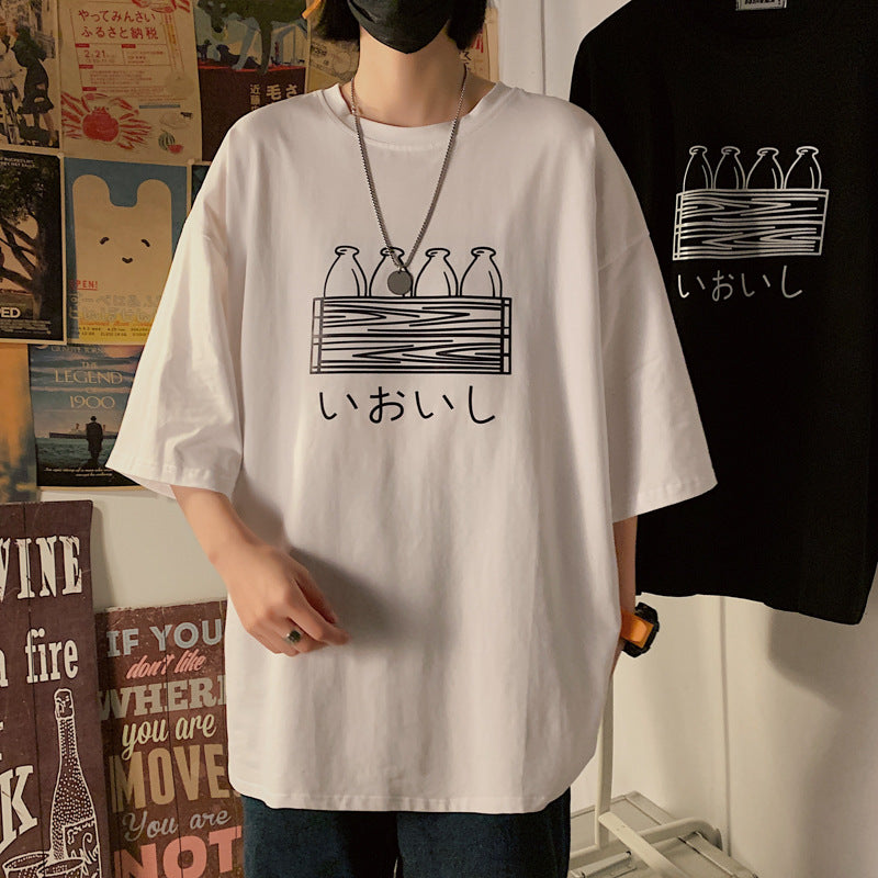 Women's Hong Kong Style Graphic T-Shirt - Printed Streetwear Tee