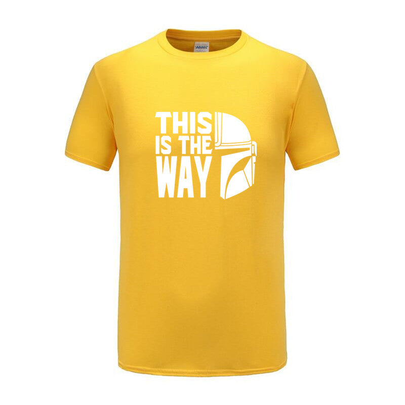 Men's Short-Sleeved Cotton T-Shirt - Classic Everyday Tee
