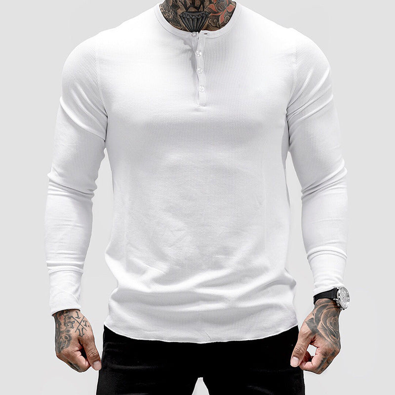 Men's Stretch Sports Sweatshirt - Leisure & Fitness Training Top