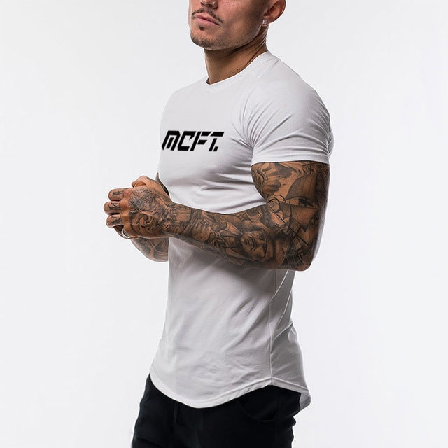 Men's Gym Training T-Shirt - Loose Fit Performance Tee