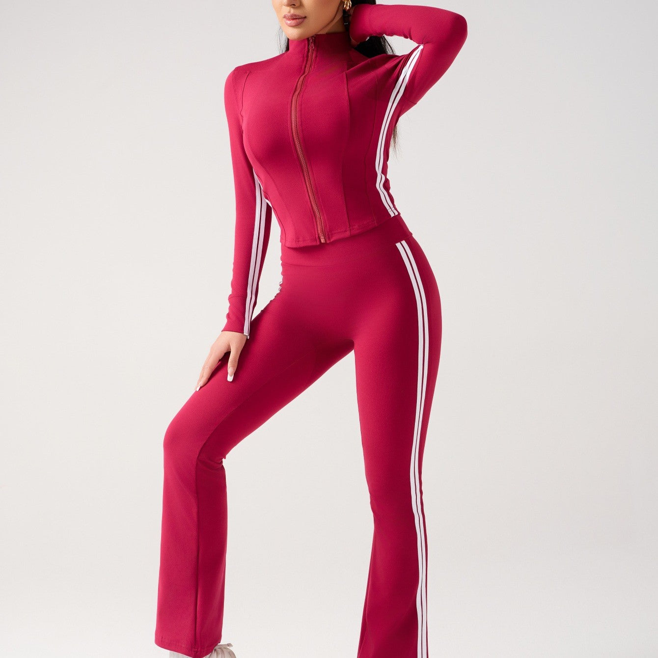 Women's Outdoor Running & Fitness Tracksuit - Versatile Sports Set