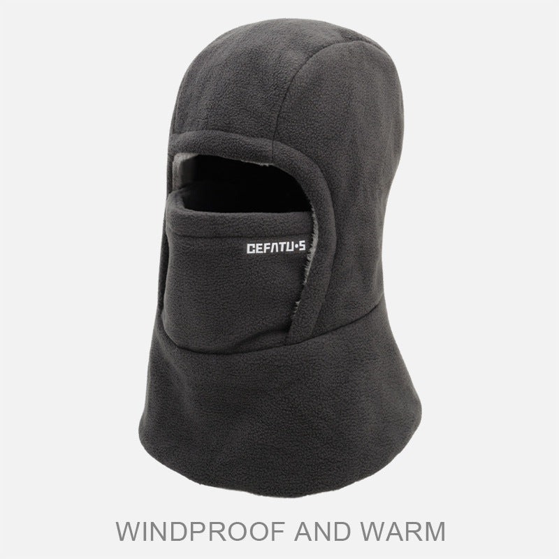 Men's Warm Hooded Hat