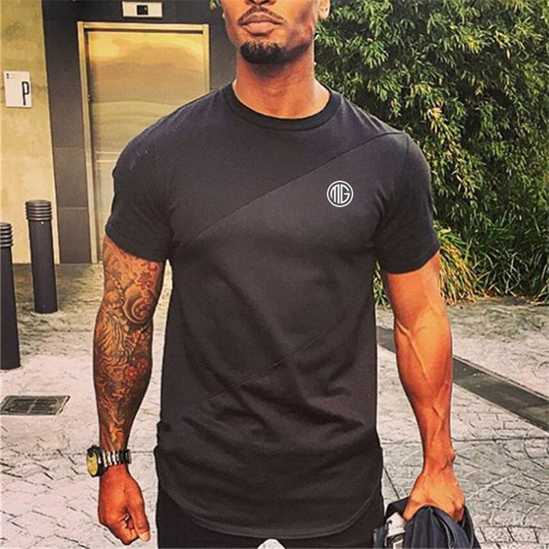 Men's Printed Summer T-Shirt - Casual Graphic Tee