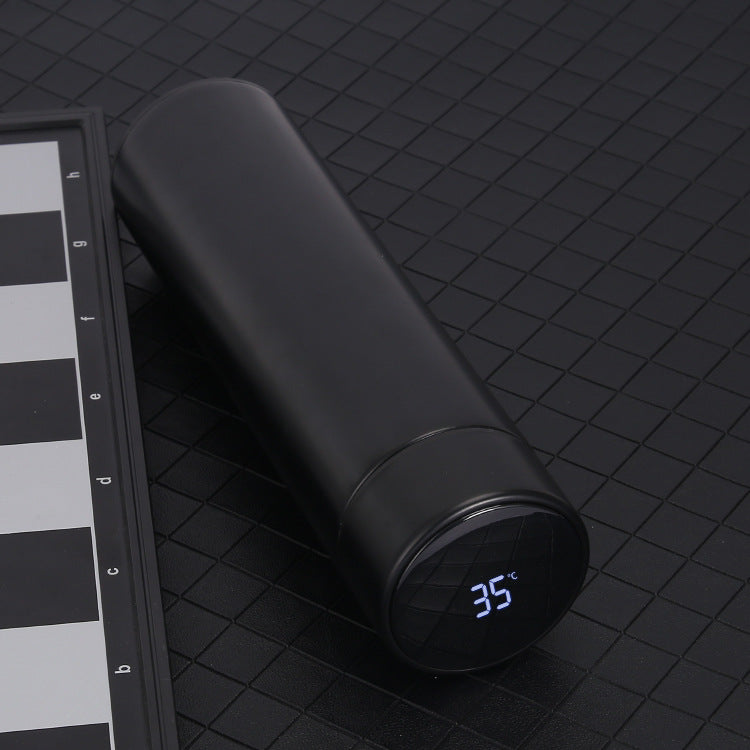 500ML Smart Water Bottle - Stainless Steel Vacuum Flask with Temperature Display