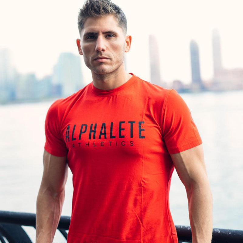 Men's Athletic Performance T-Shirt - Quick-Dry Training Tee