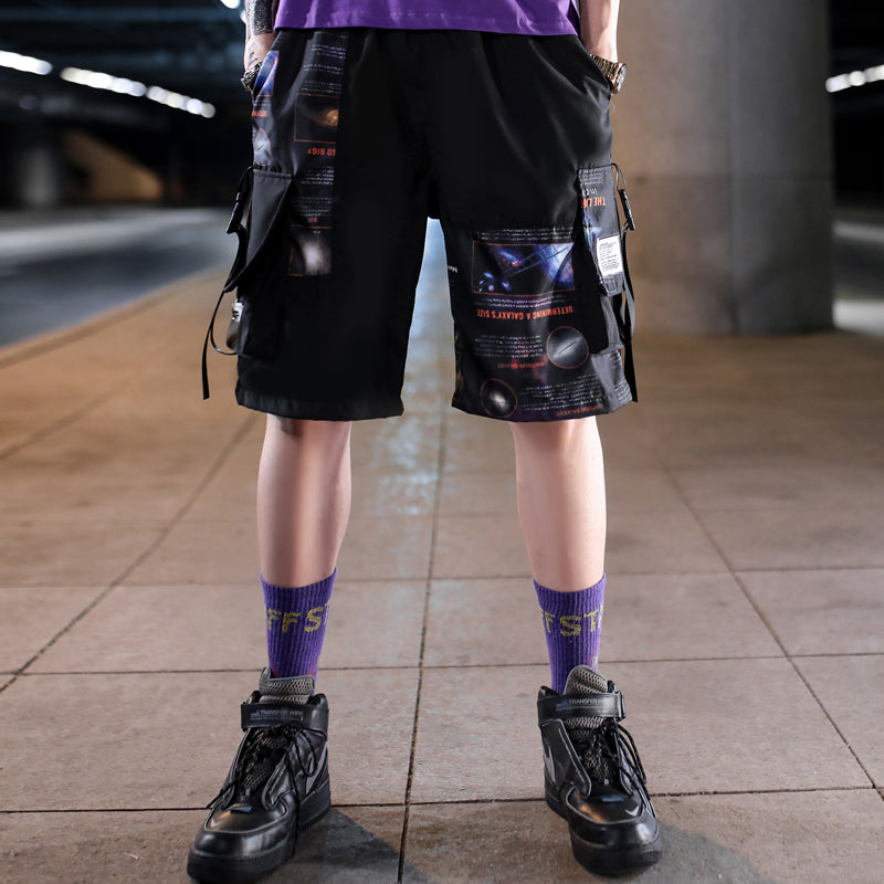 Men's Utility Cargo Shorts - Multi-Pocket Casual Summer Shorts