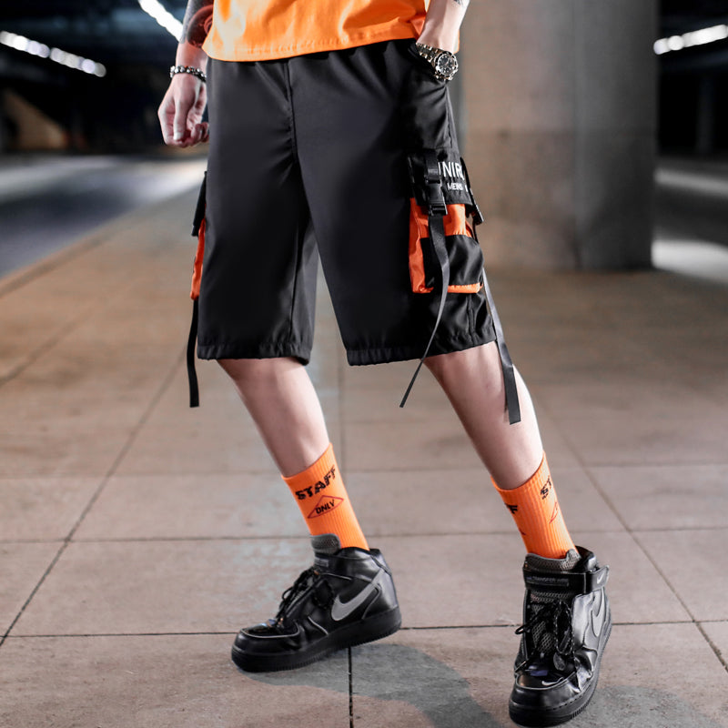 Men's Utility Cargo Shorts - Multi-Pocket Casual Summer Shorts