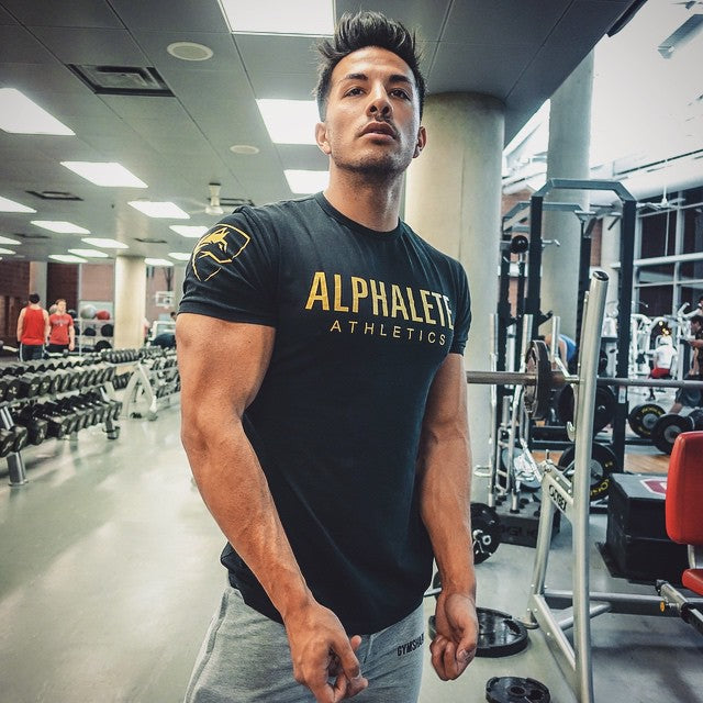 Men's Athletic Performance T-Shirt - Quick-Dry Training Tee