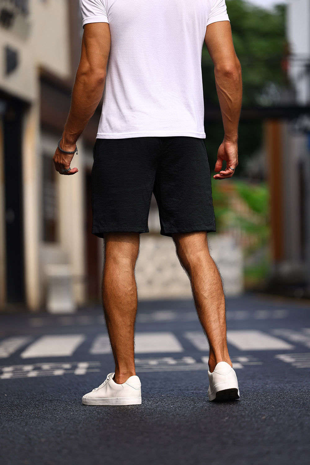 Men's Relaxed Fit Summer Shorts - Casual Loose Cropped Shorts