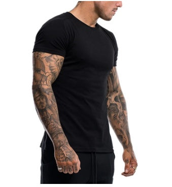 Men's Breathable Sports T-Shirt - Sweat-Absorbent Training Top