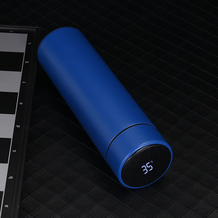 500ML Smart Water Bottle - Stainless Steel Vacuum Flask with Temperature Display