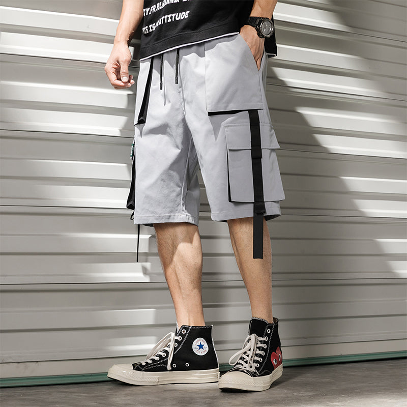 Men's Utility Cargo Shorts - Multi-Pocket Casual Summer Shorts