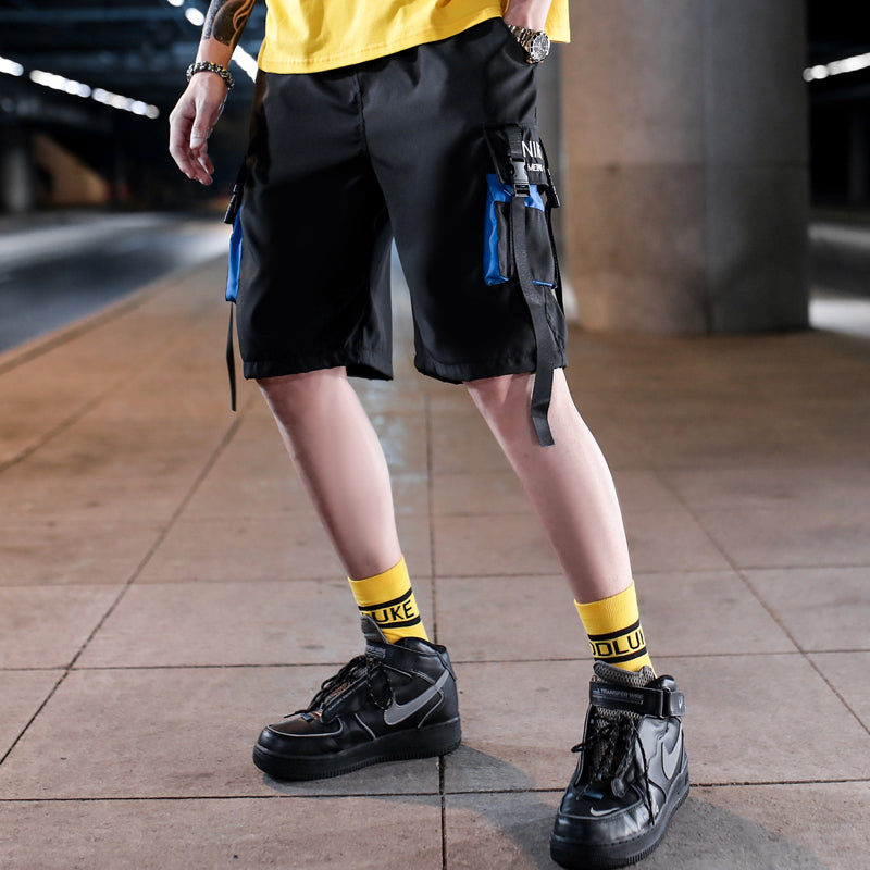 Men's Utility Cargo Shorts - Multi-Pocket Casual Summer Shorts