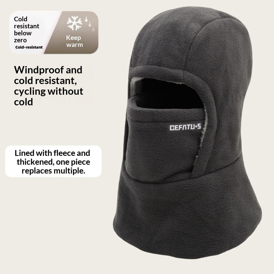 Men's Warm Hooded Hat