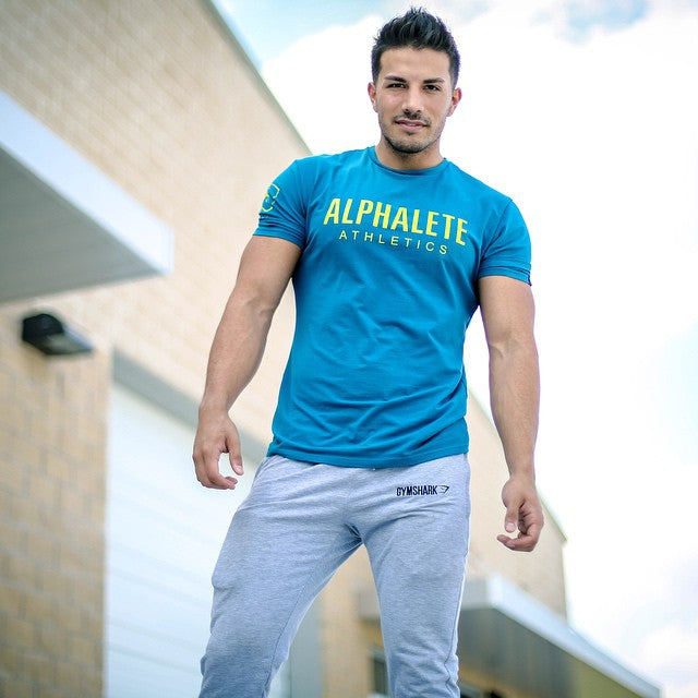 Men's Athletic Performance T-Shirt - Quick-Dry Training Tee