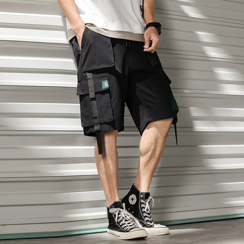 Men's Utility Cargo Shorts - Multi-Pocket Casual Summer Shorts
