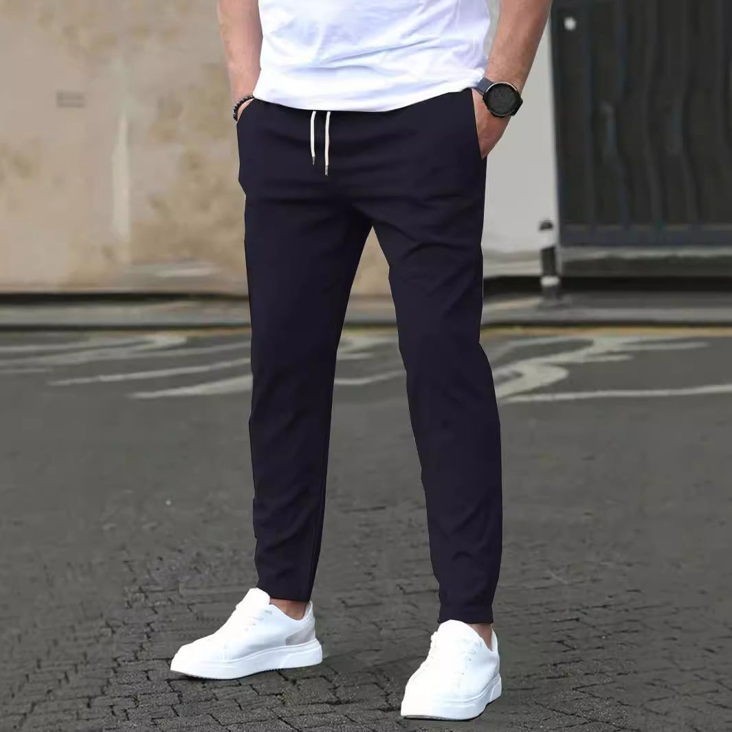 Men's Slim Fit Joggers - Casual Straight Leg Trousers