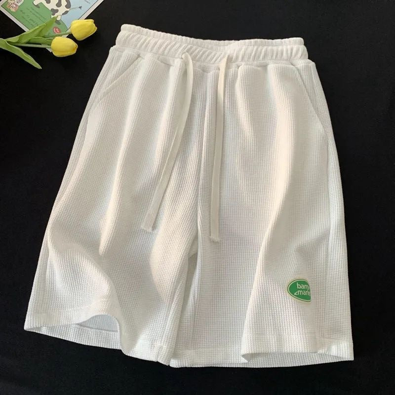 Men's Straight Leg Sports Shorts - Casual Loose Fit Summer Shorts