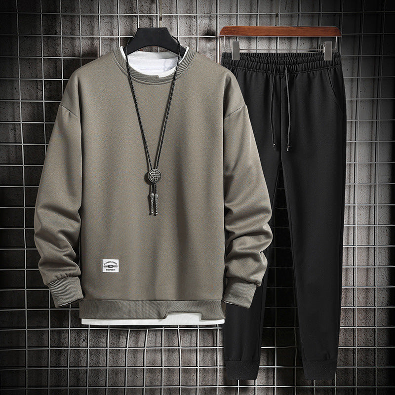 Men's Casual Sports Tracksuit - Fashion Athletic Suit Set