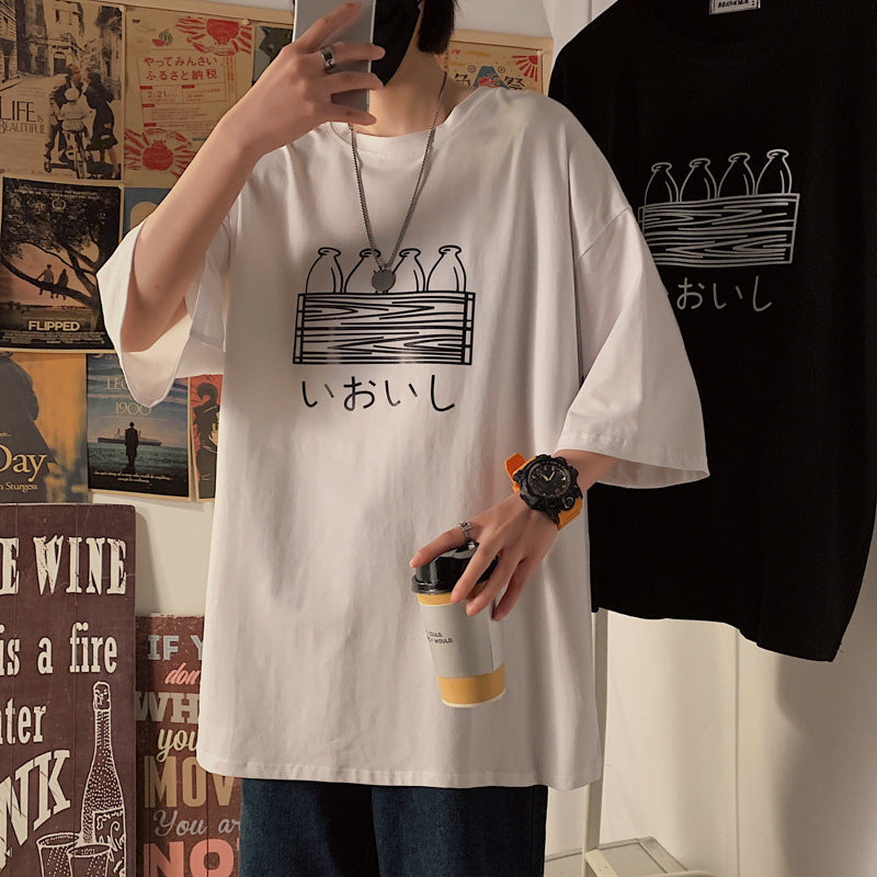 Women's Hong Kong Style Graphic T-Shirt - Printed Streetwear Tee