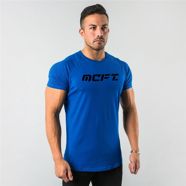 Men's Gym Training T-Shirt - Loose Fit Performance Tee