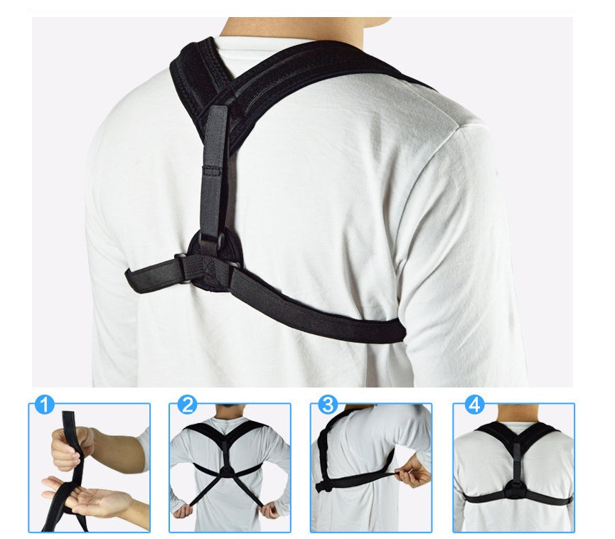 Adjustable Clavicle Posture Support Strap
