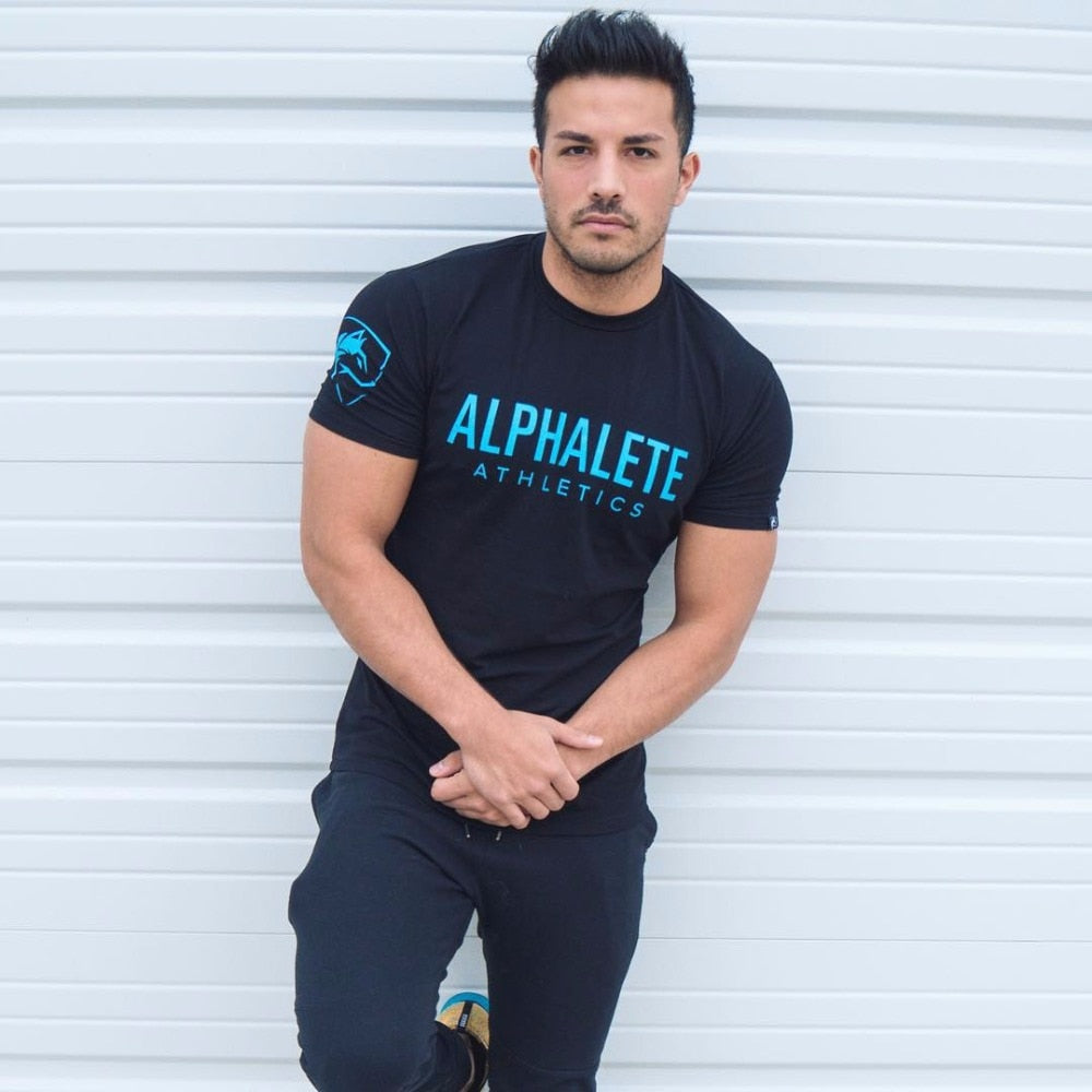Men's Athletic Performance T-Shirt - Quick-Dry Training Tee