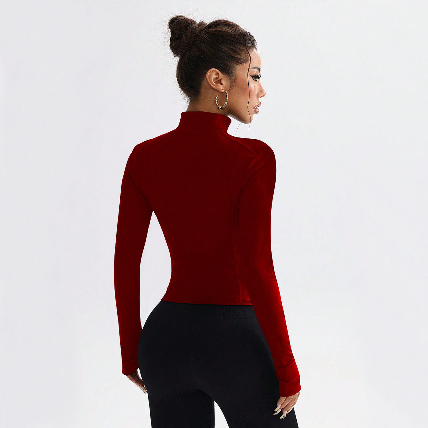 Women's Long-sleeve Yoga And Workout Top