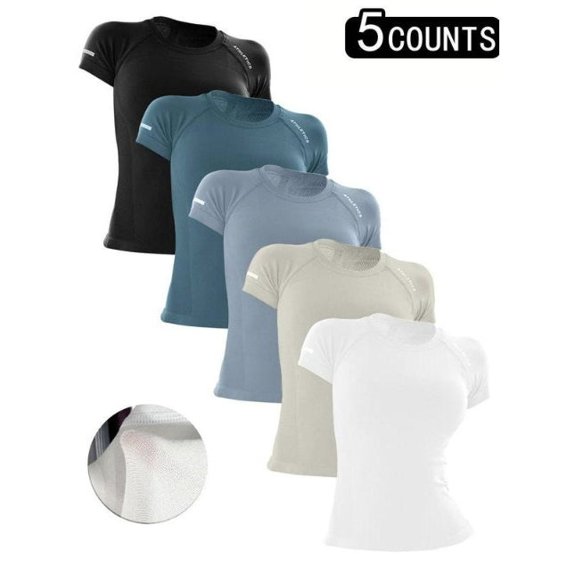 Women's Sports Top Tight Quick-drying T-shirt