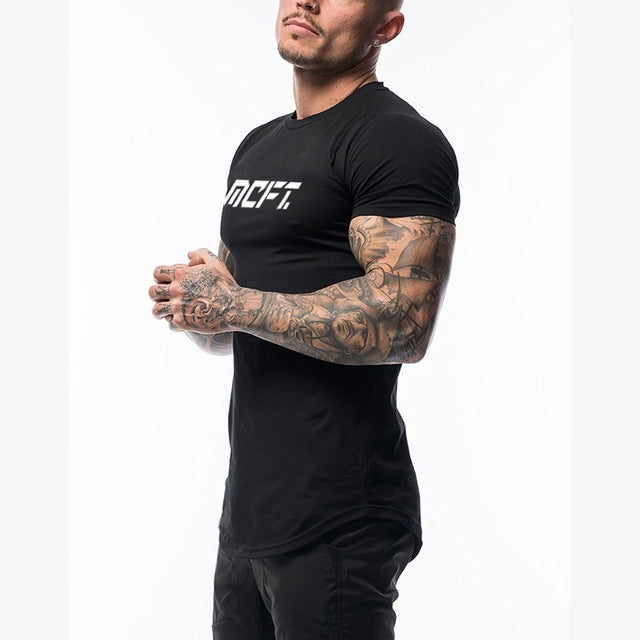 Men's Gym Training T-Shirt - Loose Fit Performance Tee