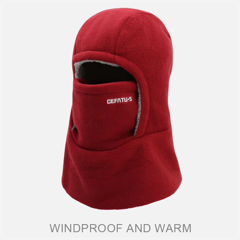Men's Warm Hooded Hat