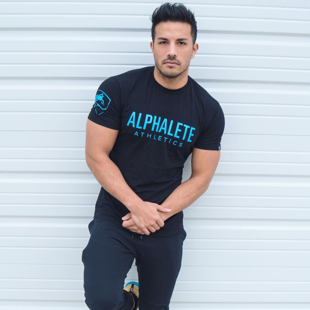 Men's Athletic Performance T-Shirt - Quick-Dry Training Tee