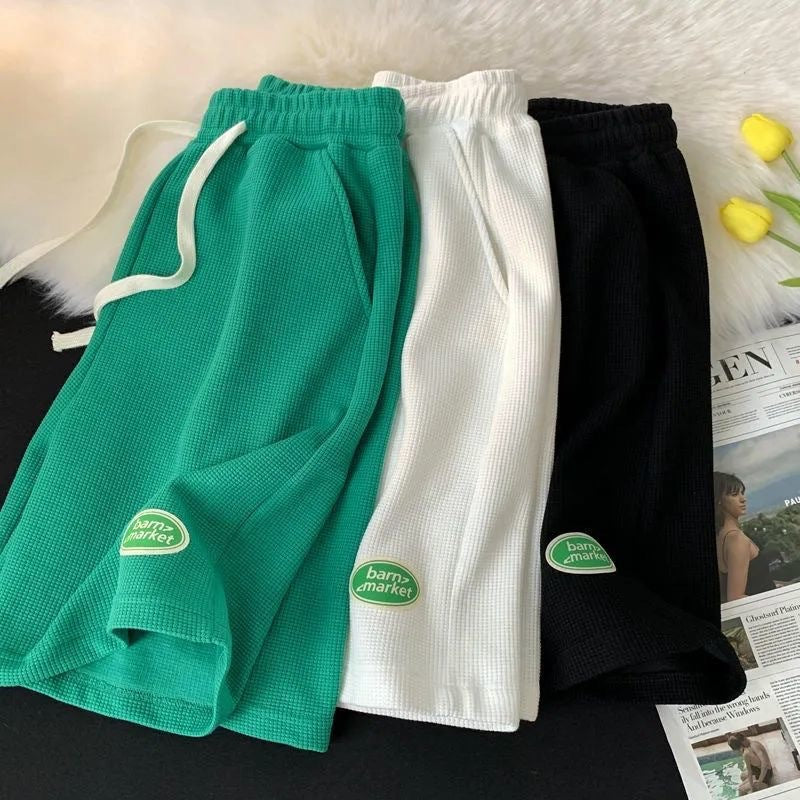 Men's Straight Leg Sports Shorts - Casual Loose Fit Summer Shorts