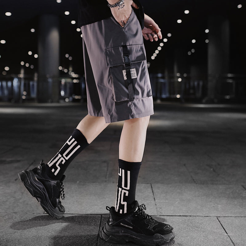 Men's Utility Cargo Shorts - Multi-Pocket Casual Summer Shorts