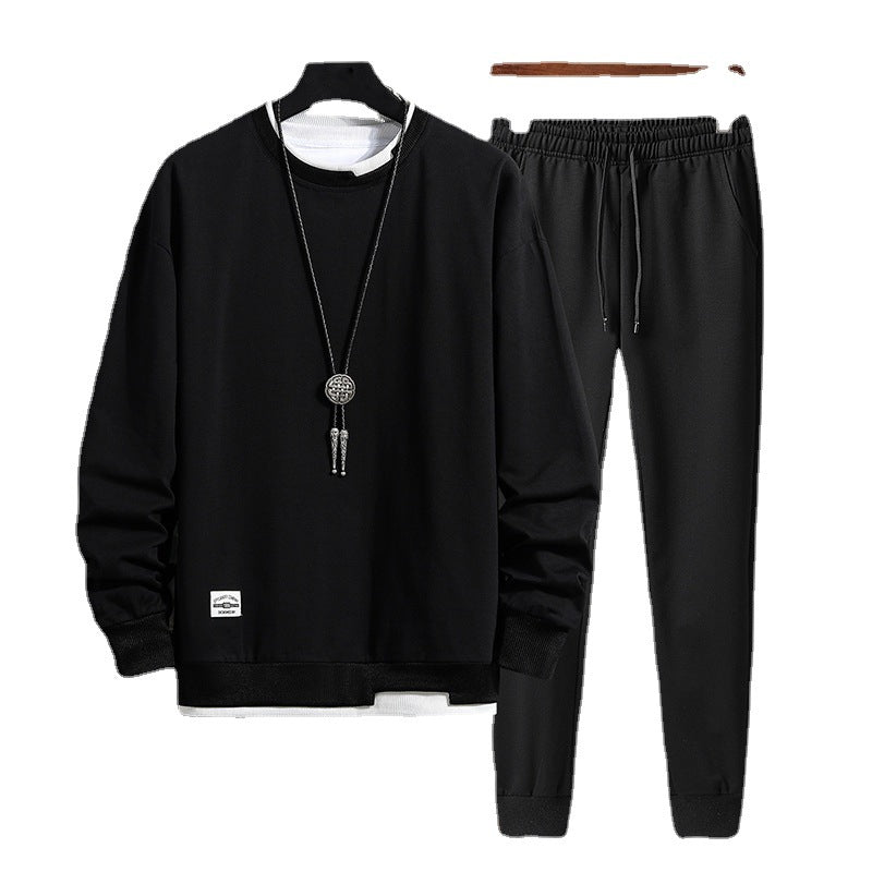 Men's Casual Sports Tracksuit - Fashion Athletic Suit Set
