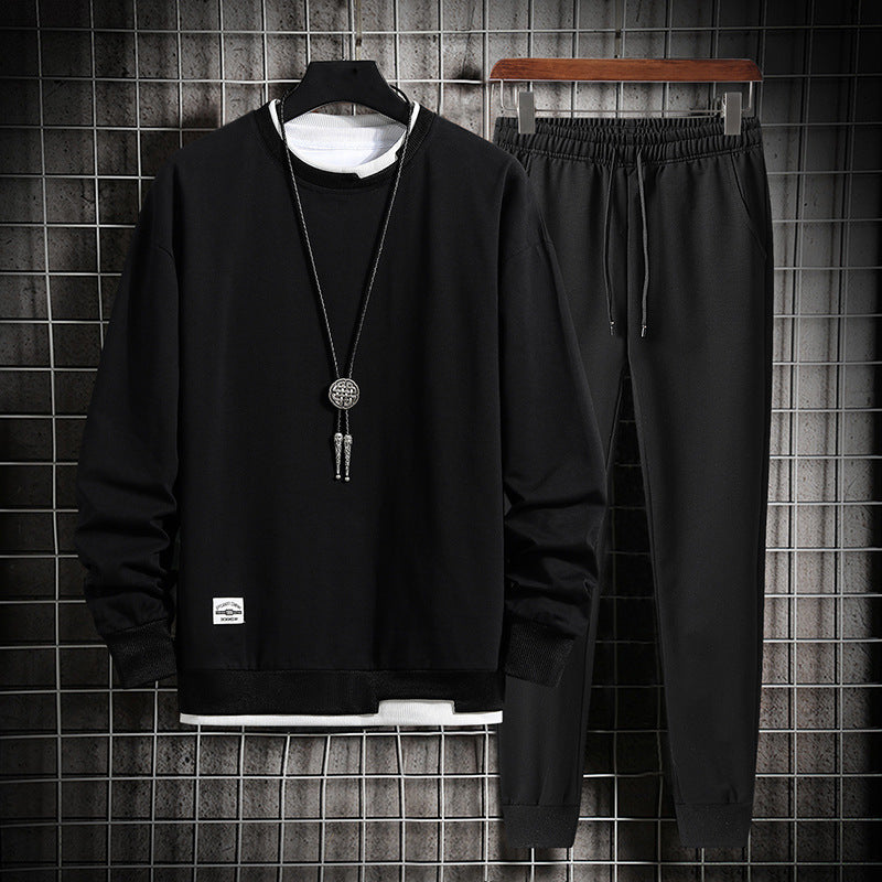 Men's Casual Sports Tracksuit - Fashion Athletic Suit Set