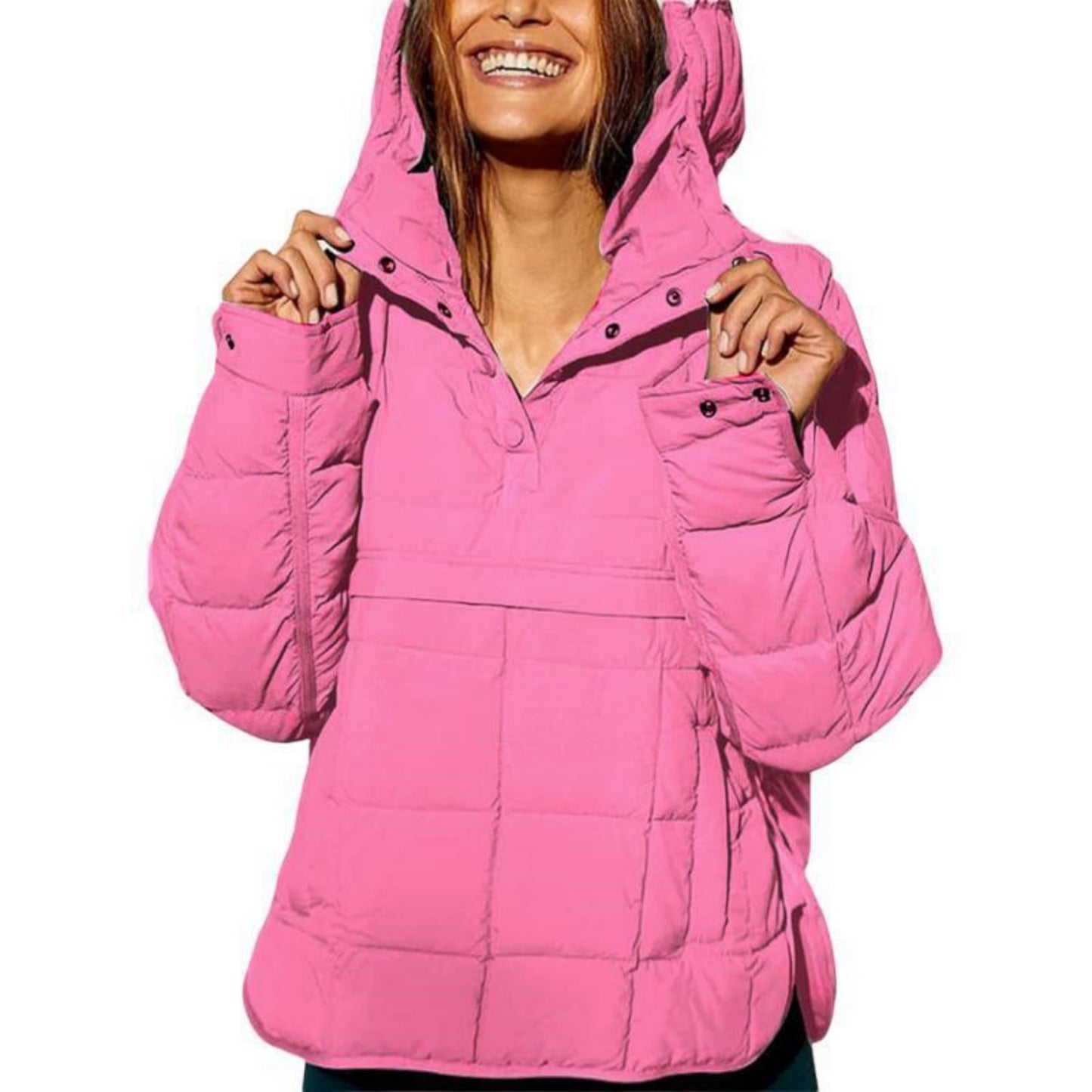 Hooded Cotton Coat Jacket Women
