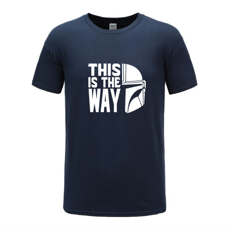 Men's Short-Sleeved Cotton T-Shirt - Classic Everyday Tee