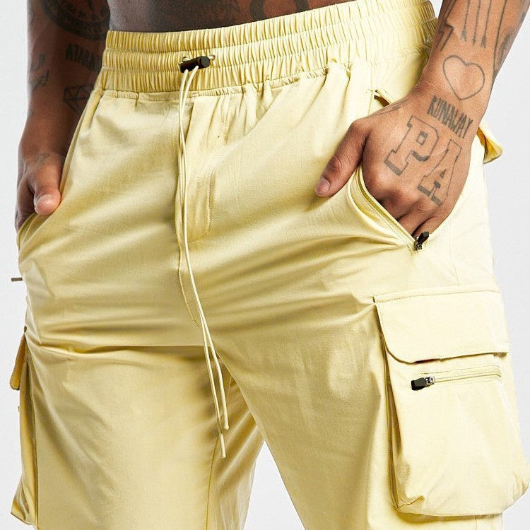 Men's Quick-Dry Sports Shorts - 4-Way Stretch Fitness & Leisure