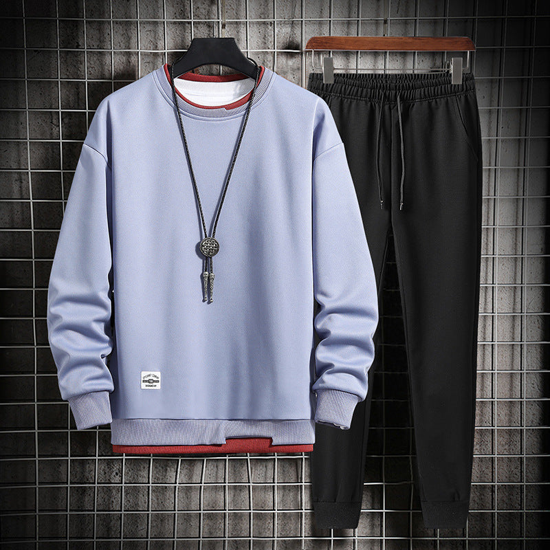 Men's Casual Sports Tracksuit - Fashion Athletic Suit Set