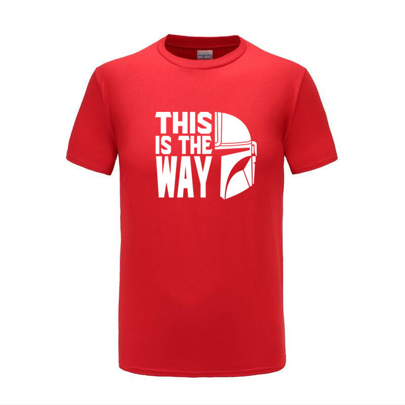 Men's Short-Sleeved Cotton T-Shirt - Classic Everyday Tee