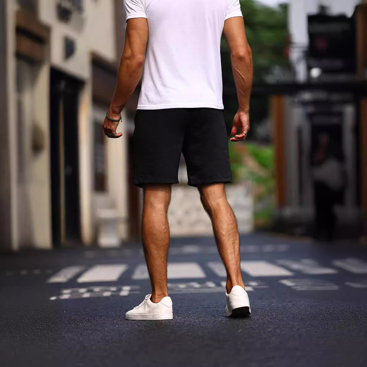 Men's Relaxed Fit Summer Shorts - Casual Loose Cropped Shorts