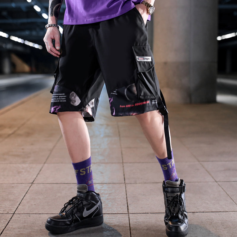 Men's Utility Cargo Shorts - Multi-Pocket Casual Summer Shorts