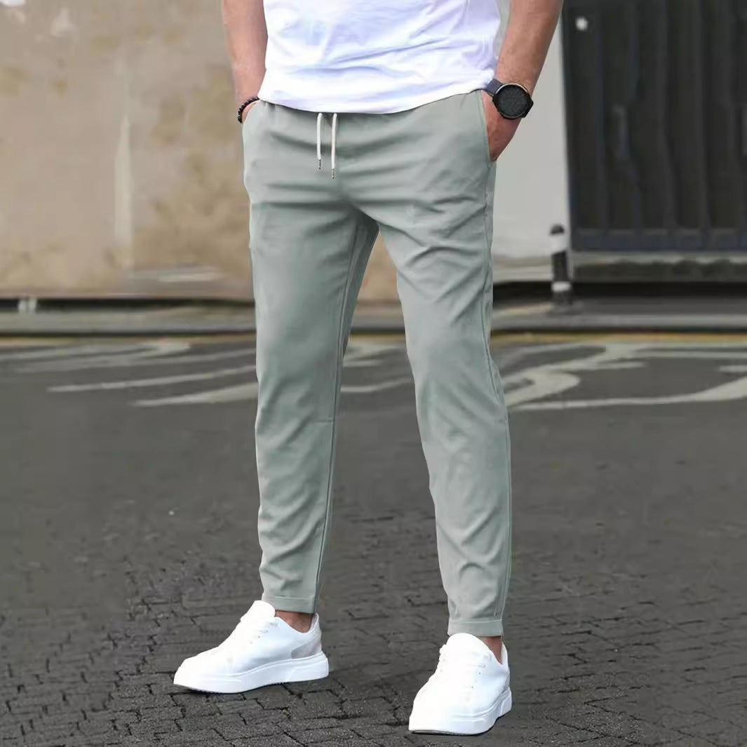 Men's Slim Fit Joggers - Casual Straight Leg Trousers