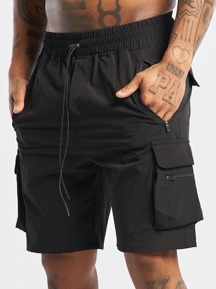 Men's Quick-Dry Sports Shorts - 4-Way Stretch Fitness & Leisure
