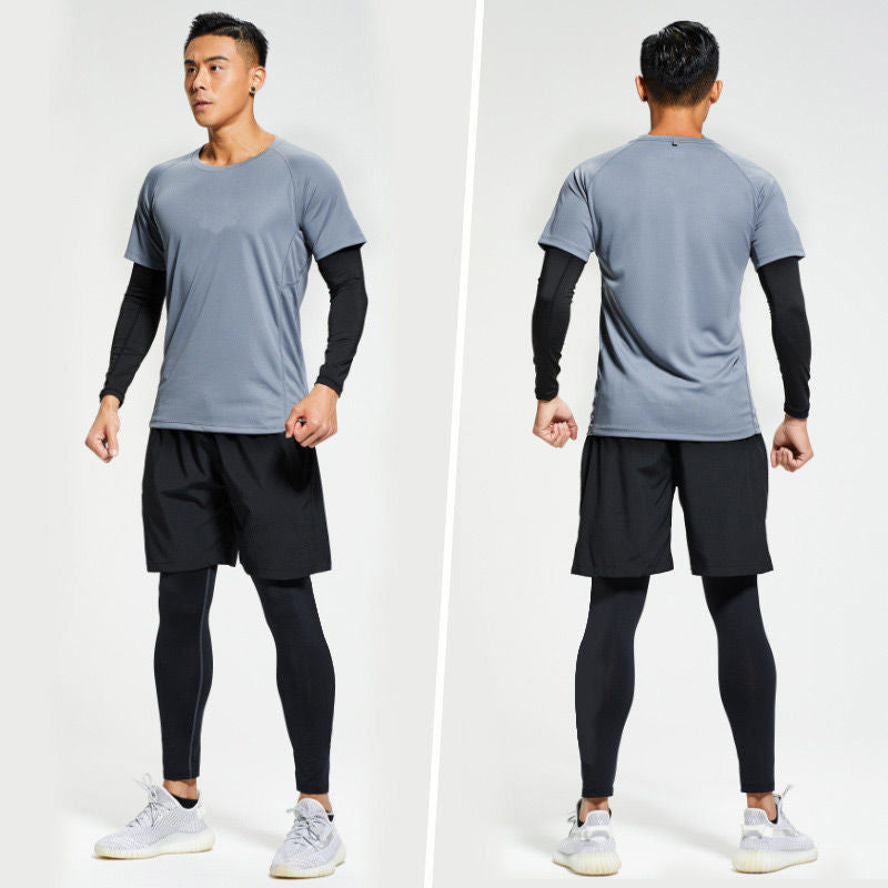 Sports Suit Gym Tights Quick-drying Morning And Night Running Workout Clothes