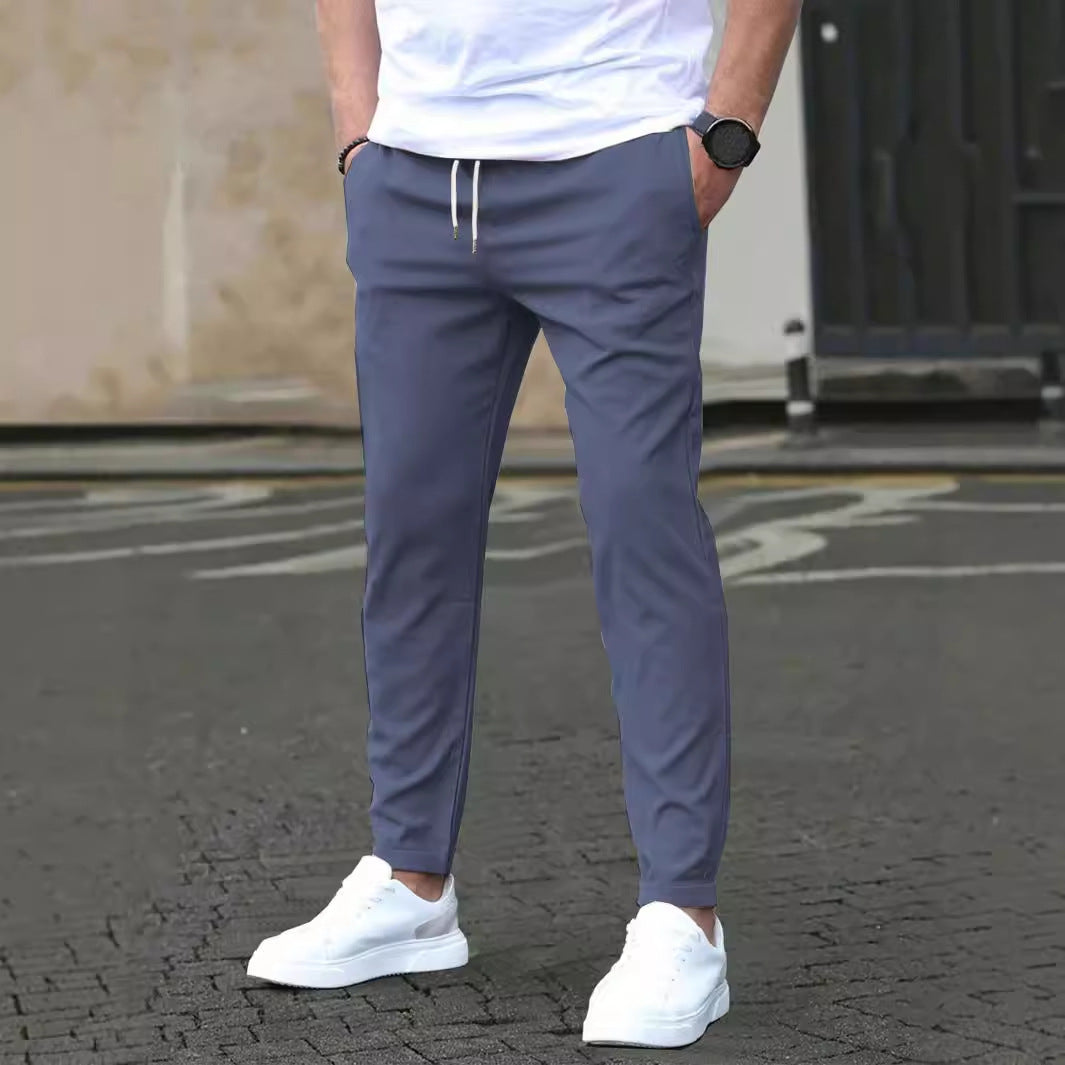 Men's Slim Fit Joggers - Casual Straight Leg Trousers