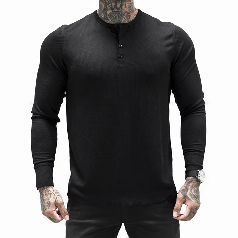 Men's Stretch Sports Sweatshirt - Leisure & Fitness Training Top