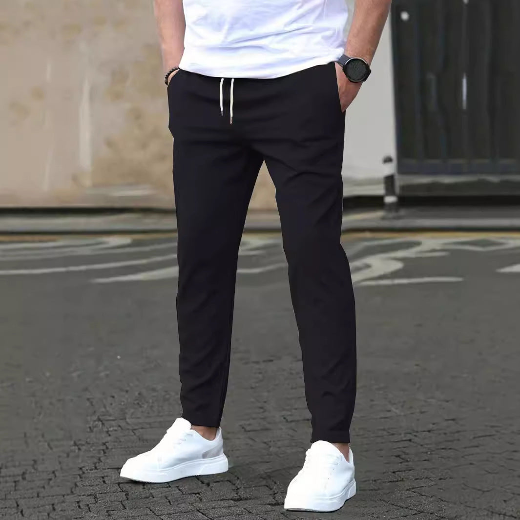 Men's Slim Fit Joggers - Casual Straight Leg Trousers